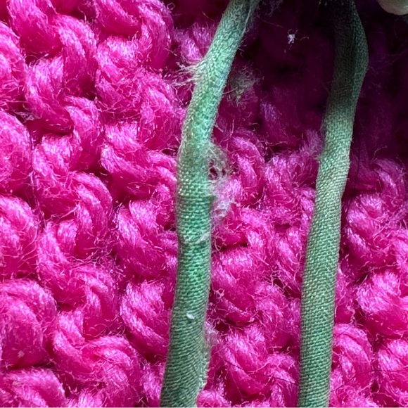 6cm Green Ombré Confetti Beaded Necklace on 42cm Chord - Picture 3 of 5